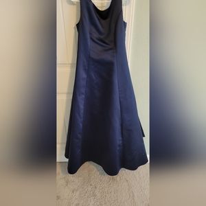 Formal dress,size 6,deep blue